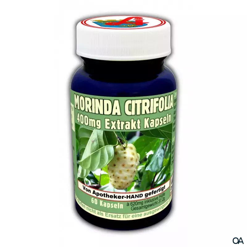 Morinda Citrifolia 400 mg Extrakt Kapseln Morinda Citrifolia 400 mg Extrakt Kapseln