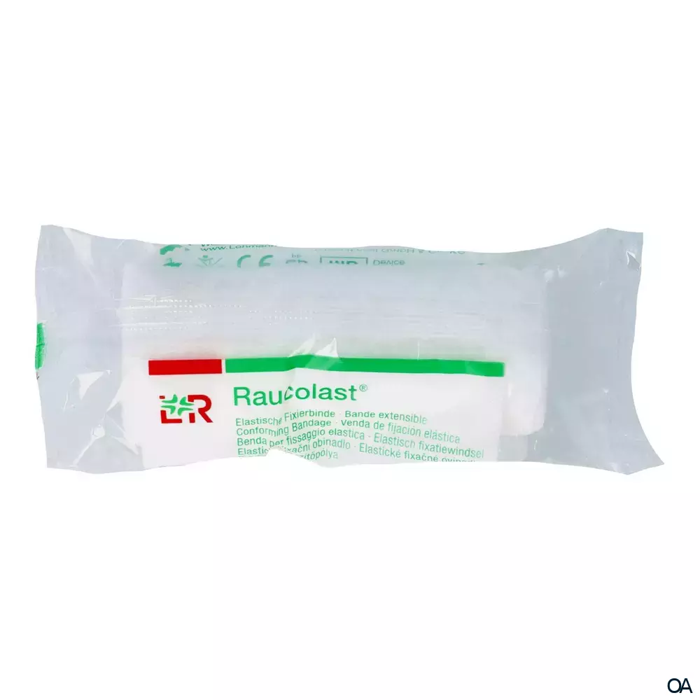 Raucolast® Elastische Fixierbinde 8 cm x 4 m