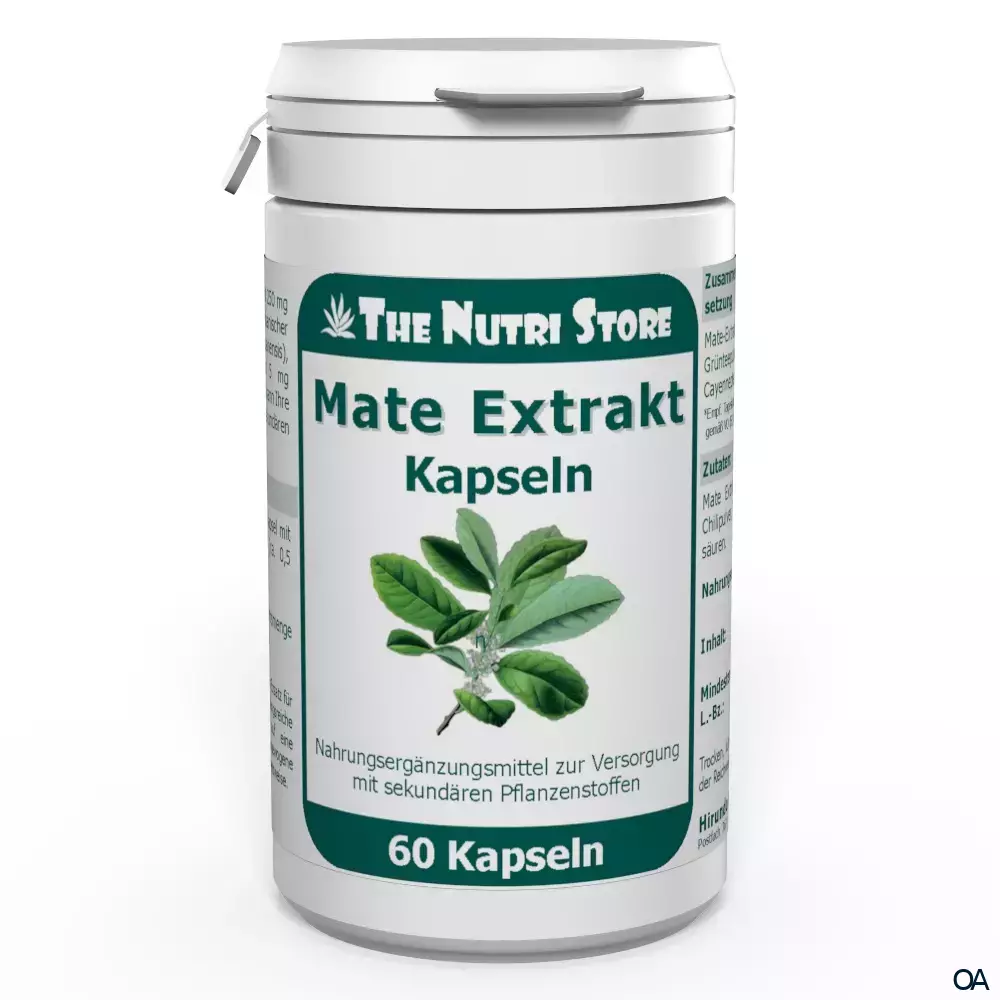 The Nutri Store Mate Extrakt Kapseln The Nutri Store Mate Extrakt Kapseln