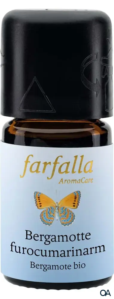 Farfalla Bergamotte bio furocumarinarm, ätherisches Öl