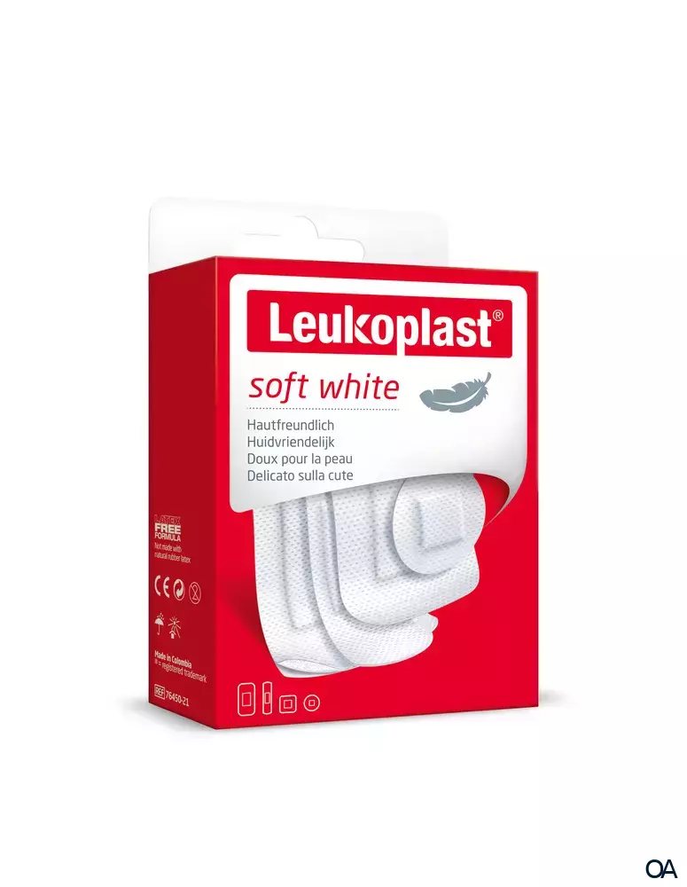 Leukoplast® Soft white Strips 4 Größen