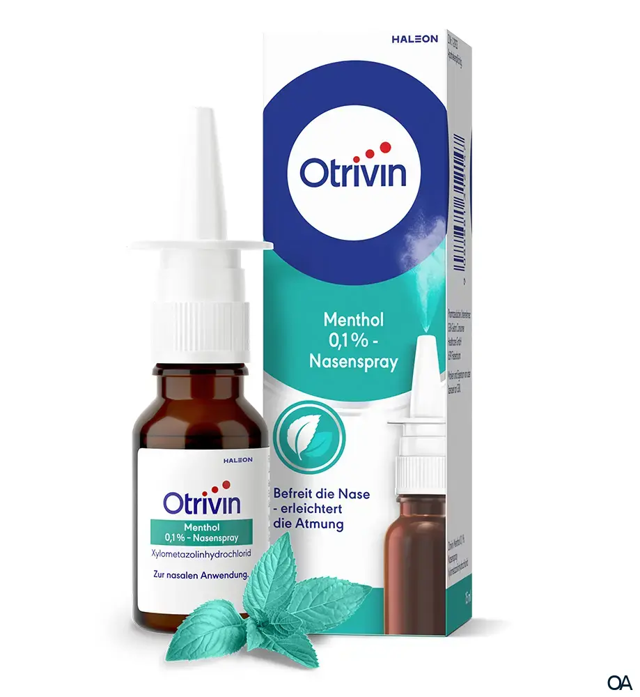 Otrivin 0,05%-Nasenspray ohne Konservierungsmittel  Frei Atmen ohne  Konservierungsstoffe