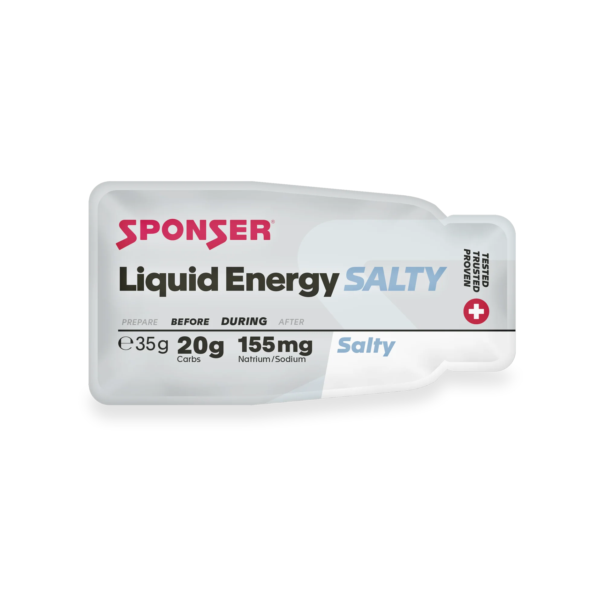 SPONSER® Liquid Energy - Kohlenhydrat Gel - Salty