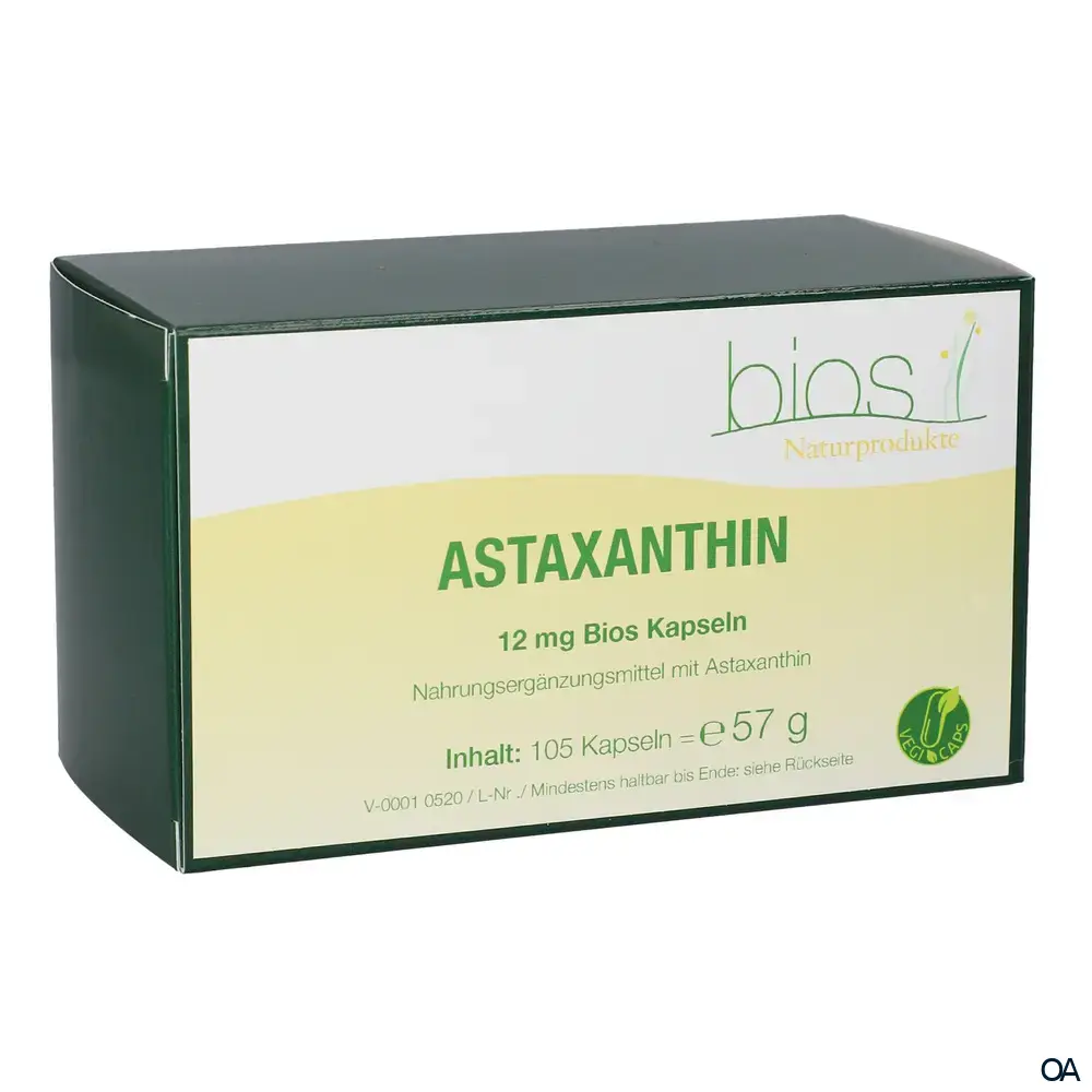 Bios Astaxanthin 12 mg Kapseln Bios Astaxanthin 12 mg Kapseln