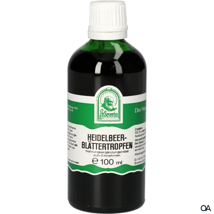 Pater Severin Heidelbeerblätter Tropfen Pater Severin Heidelbeerblätter Tropfen