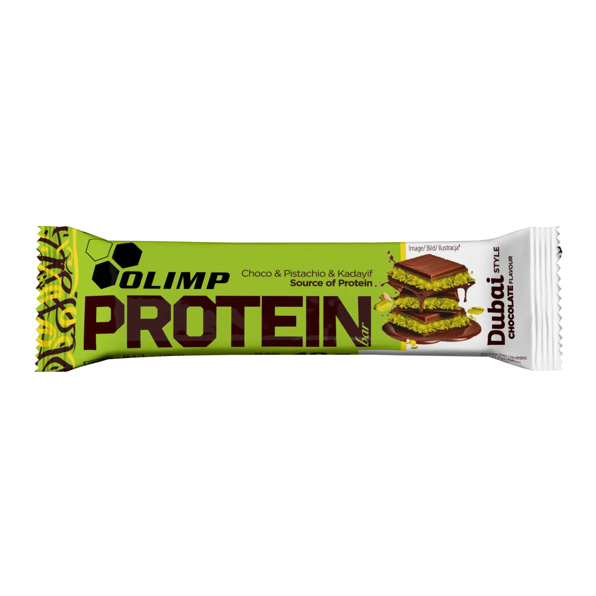 OLIMP Protein Bar Dubai Style - Milchschokolade