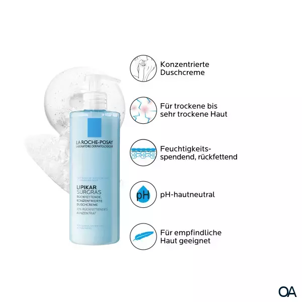 La Roche Posay Lipikar Surgras Duschcreme