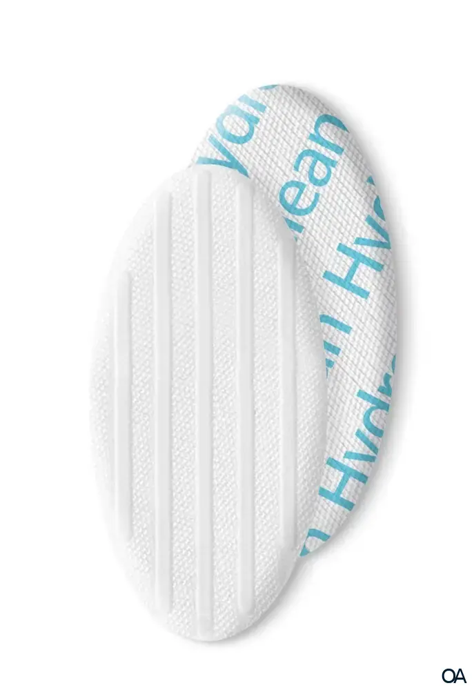 HydroClean® hydroaktive Wundauflagen oval, steril, 4 x 8 cm