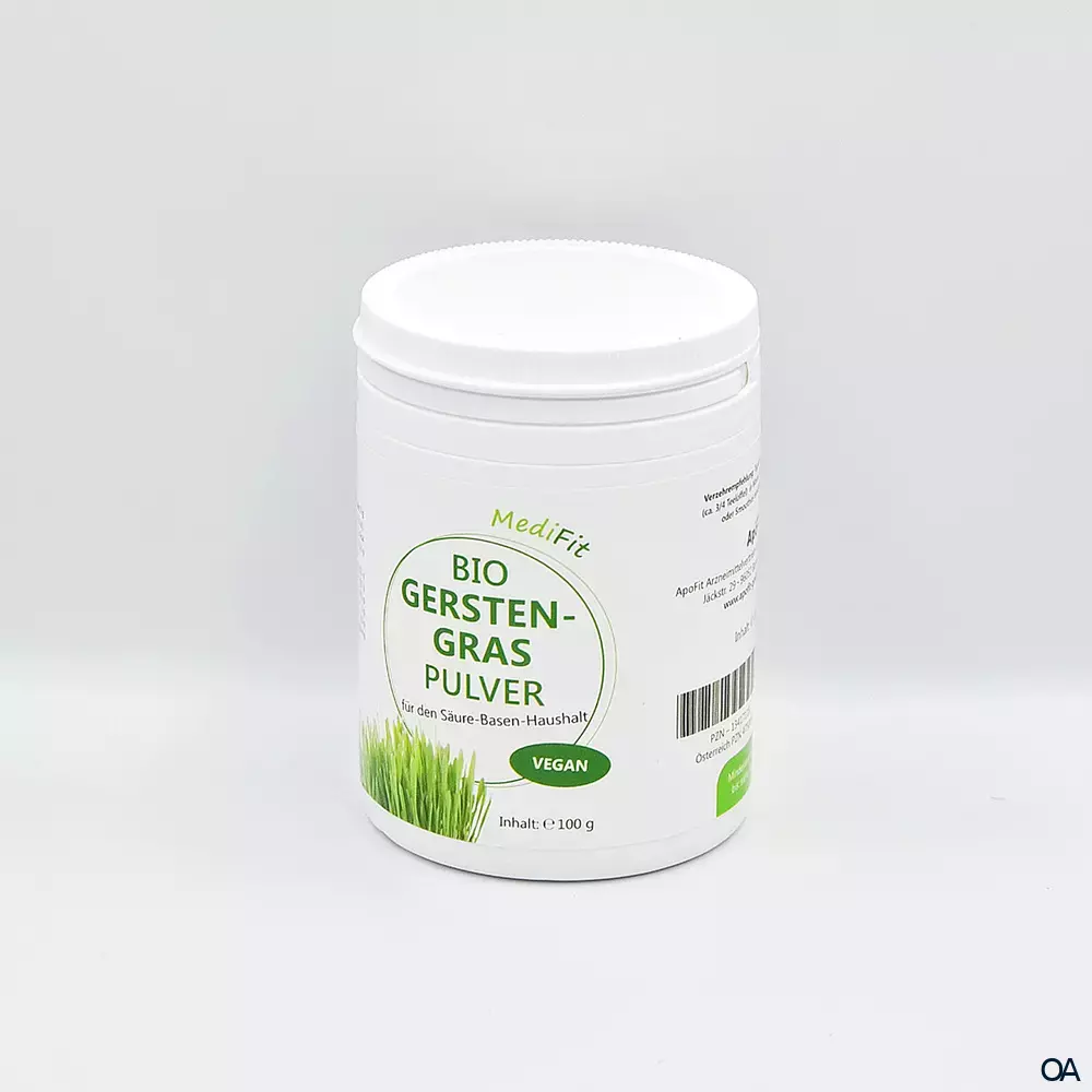 MediFit Bio Gerstengras Pulver MediFit Bio Gerstengras Pulver