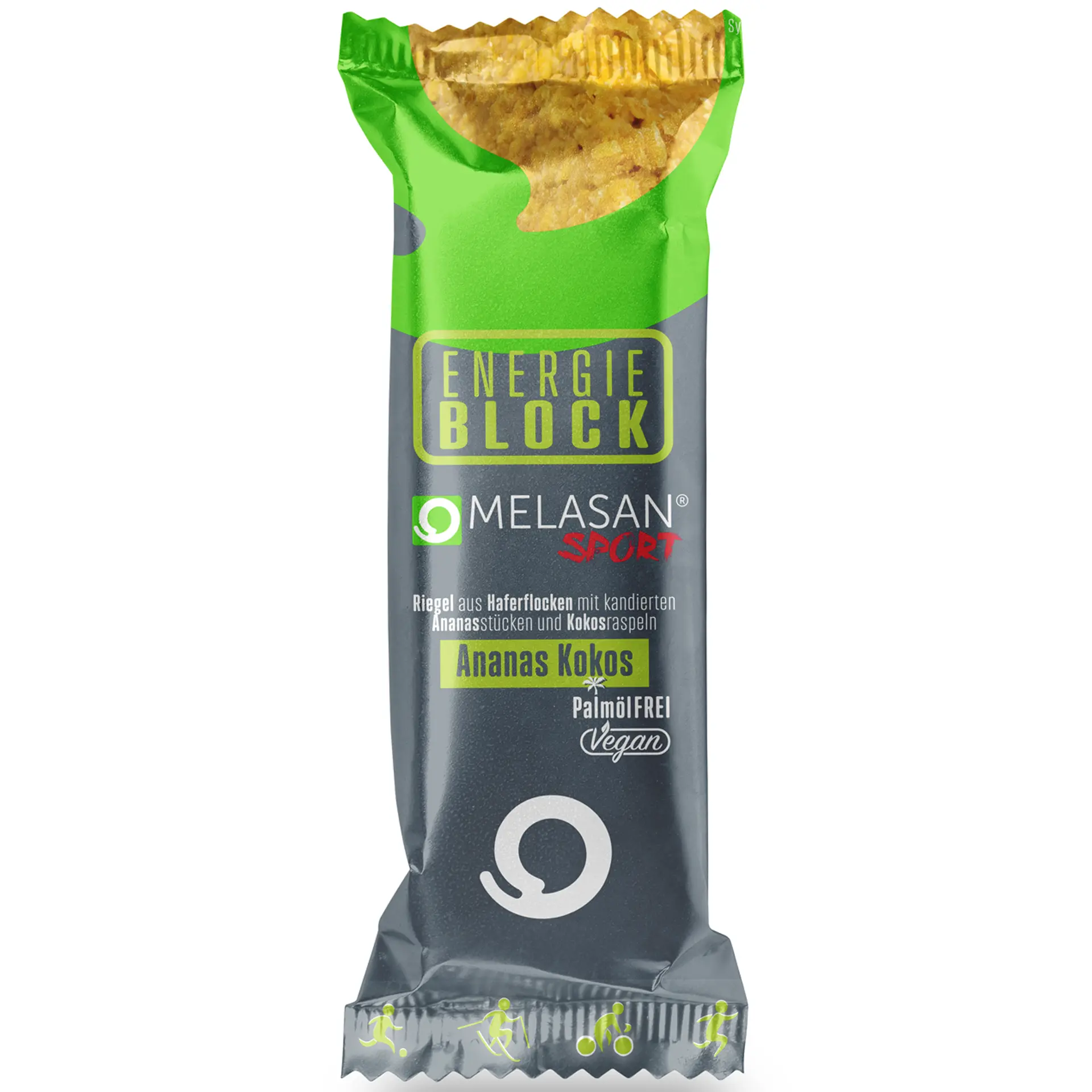 Melasan Sport Energieblock Ananas-Kokos 65 g