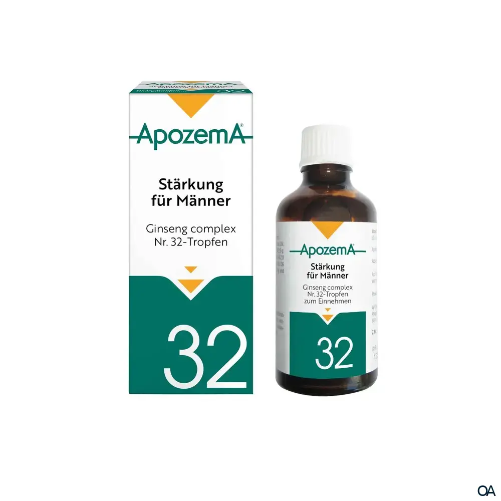 Apozema® Stärkung für Männer Ginseng complex Nr. 32 Tropfen zum Einnehmen