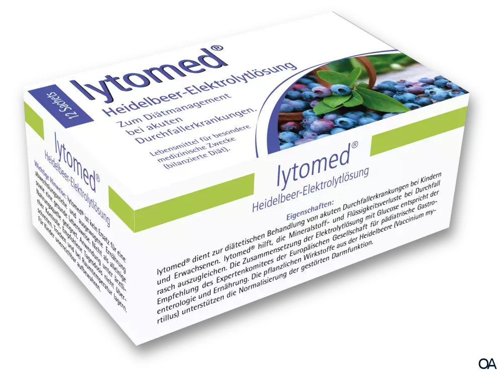 lytomed® Heidelbeer-Elektrolyt - Lösung lytomed® Heidelbeer-Elektrolyt - Lösung