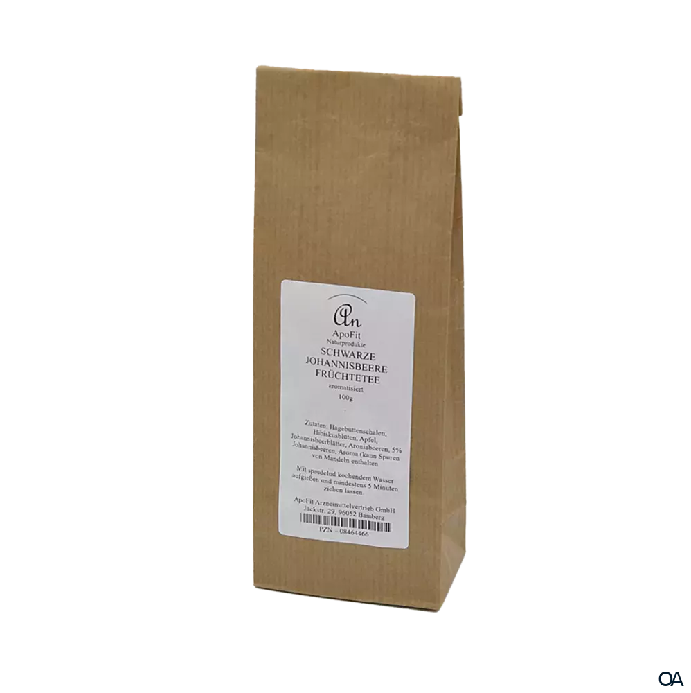 ApoFit Schwarze Johannisbeere Früchtetee ApoFit Schwarze Johannisbeere Früchtetee