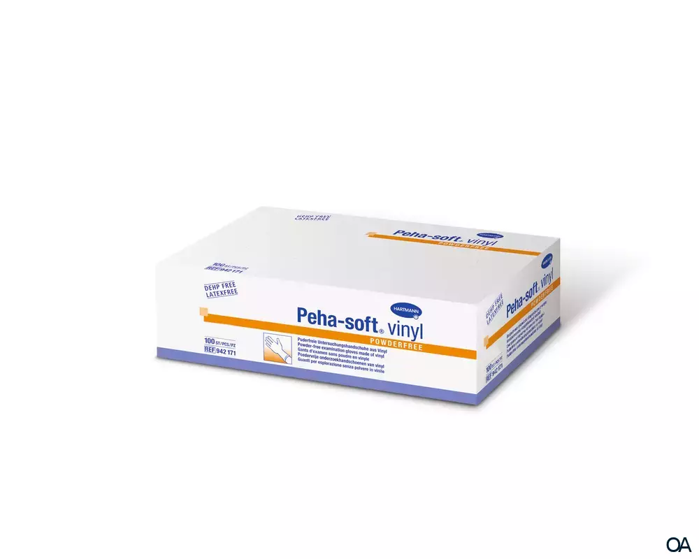 Peha-soft® vinyl powderfree Untersuchungshandschuhe