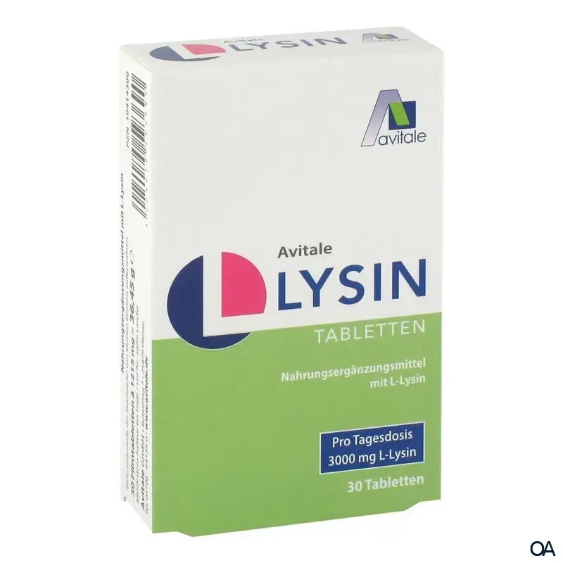 Avitale L-Lysin 750 mg Tabletten Avitale L-Lysin 750 mg Tabletten
