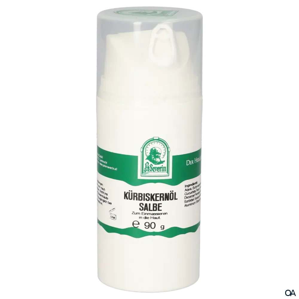 Pater Severin Kürbiskernöl Salbe Pater Severin Kürbiskernöl Salbe