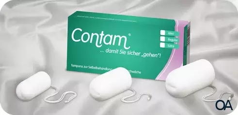 Contam® Vaginaltampon Starterset Contam® Vaginaltampon Starterset
