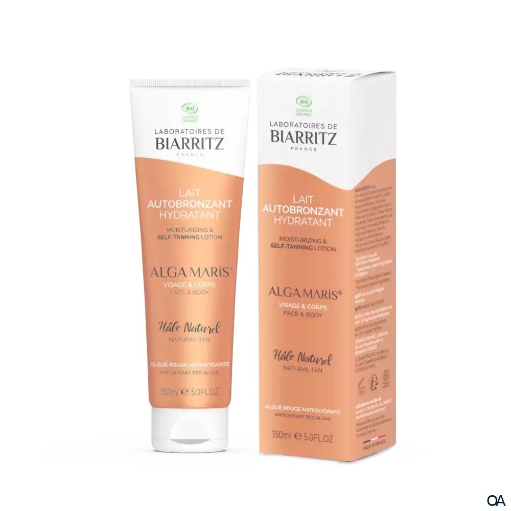 Alga Maris Selbstbräuner-Milch bio für Gesicht & Körper Alga Maris Selbstbräuner-Milch bio für Gesicht & Körper