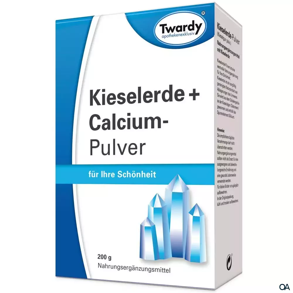 Twardy Kieselerde + Calcium Pulver Twardy Kieselerde + Calcium Pulver
