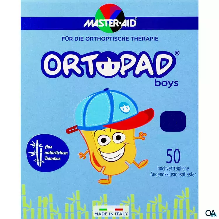 ORTOPAD® Boys Augenokklusionspflaster Junior 67 x 50 mm ORTOPAD® Boys Augenokklusionspflaster Junior 67 x 50 mm