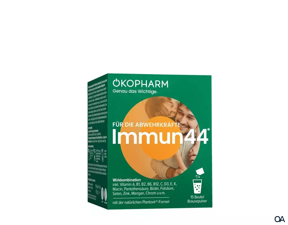 Ökopharm® Für die Abwehrkräfte Immun44* Brausepulver Sachets