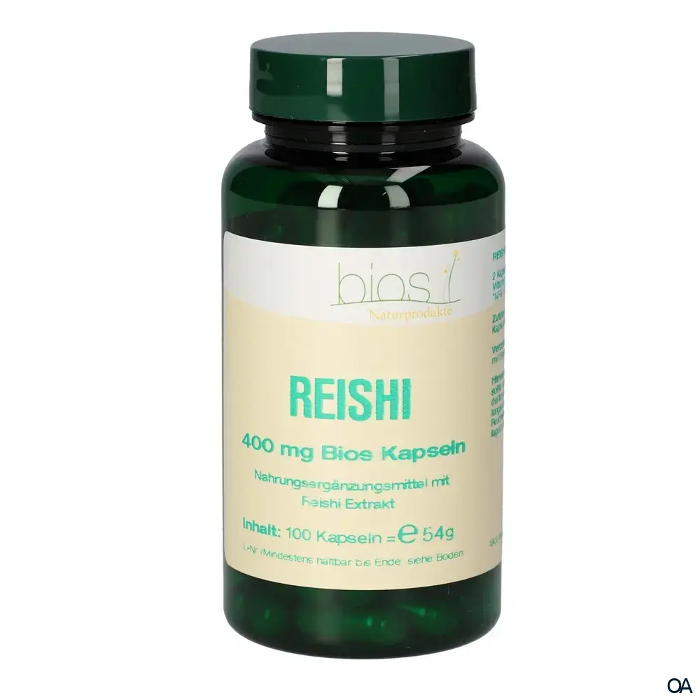 Bios Reishi 400 mg Kapseln Bios Reishi 400 mg Kapseln