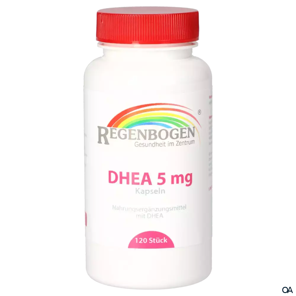 Regenbogen Apotheke DHEA 5 mg Kapseln Regenbogen Apotheke DHEA 5 mg Kapseln