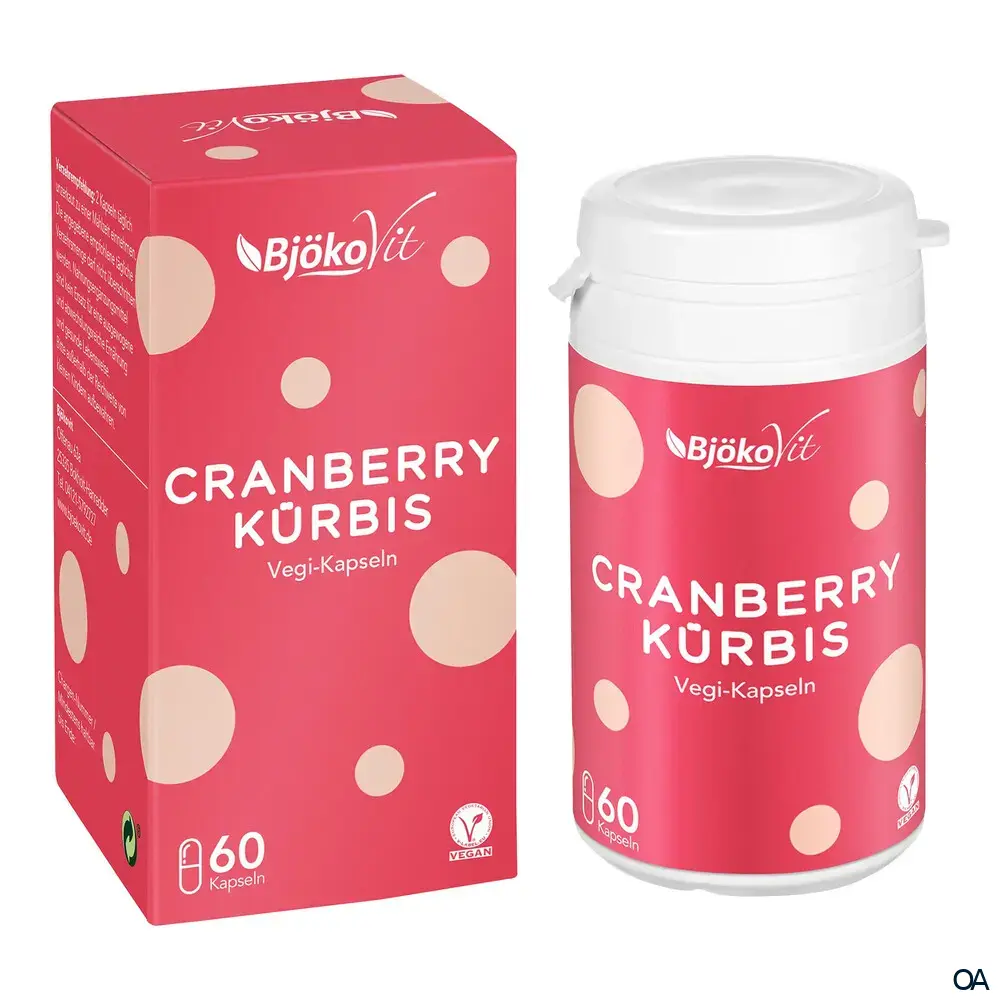 BjökoVit Cranberry-Kürbis Kapseln BjökoVit Cranberry-Kürbis Kapseln