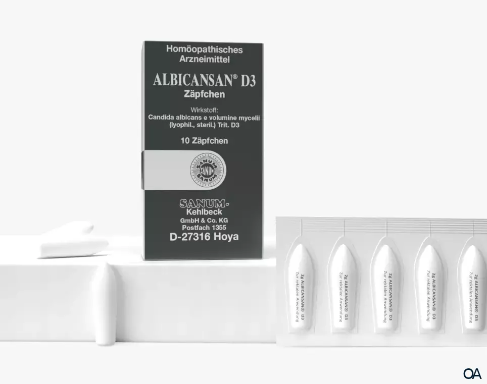 ALBICANSAN® D3 Zäpfchen ALBICANSAN® D3 Zäpfchen