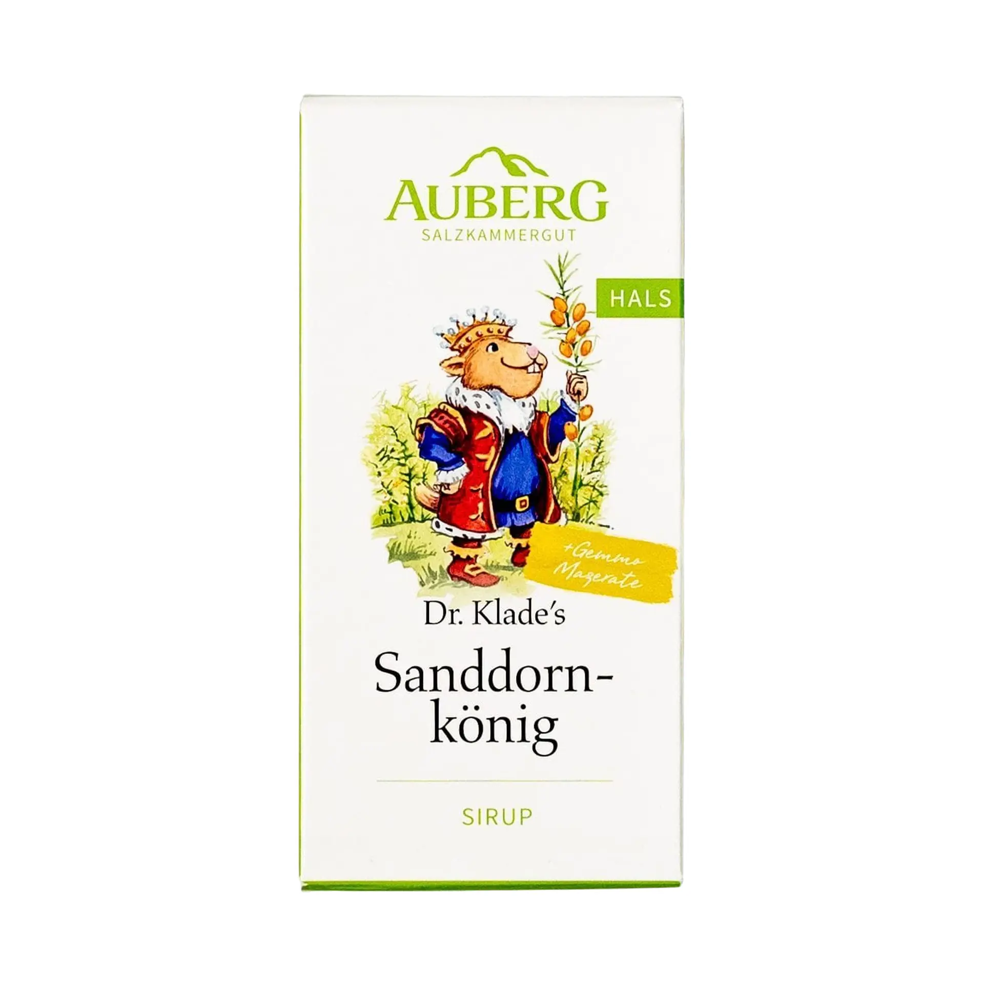 Auberg® Sirup Sanddornkönig  Auberg® Sirup Sanddornkönig