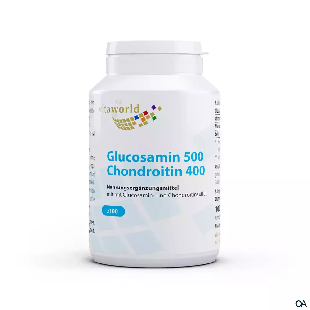 Vitaworld Glucosamin 500 + Chondroitin 400 Kapseln Vitaworld Glucosamin 500 + Chondroitin 400 Kapseln
