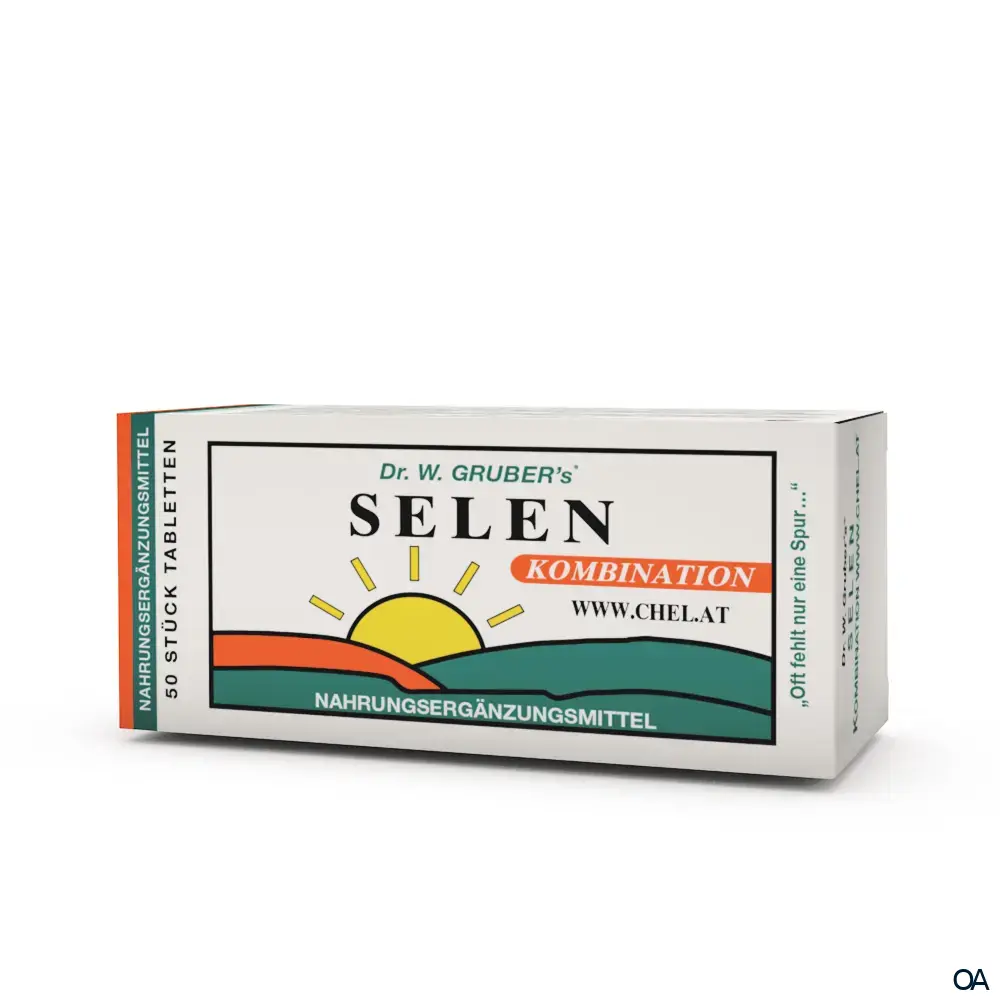 Dr. W. Gruber’s® Selen Kombination Chelat Tabletten Dr. W. Gruber’s® Selen Kombination Chelat Tabletten