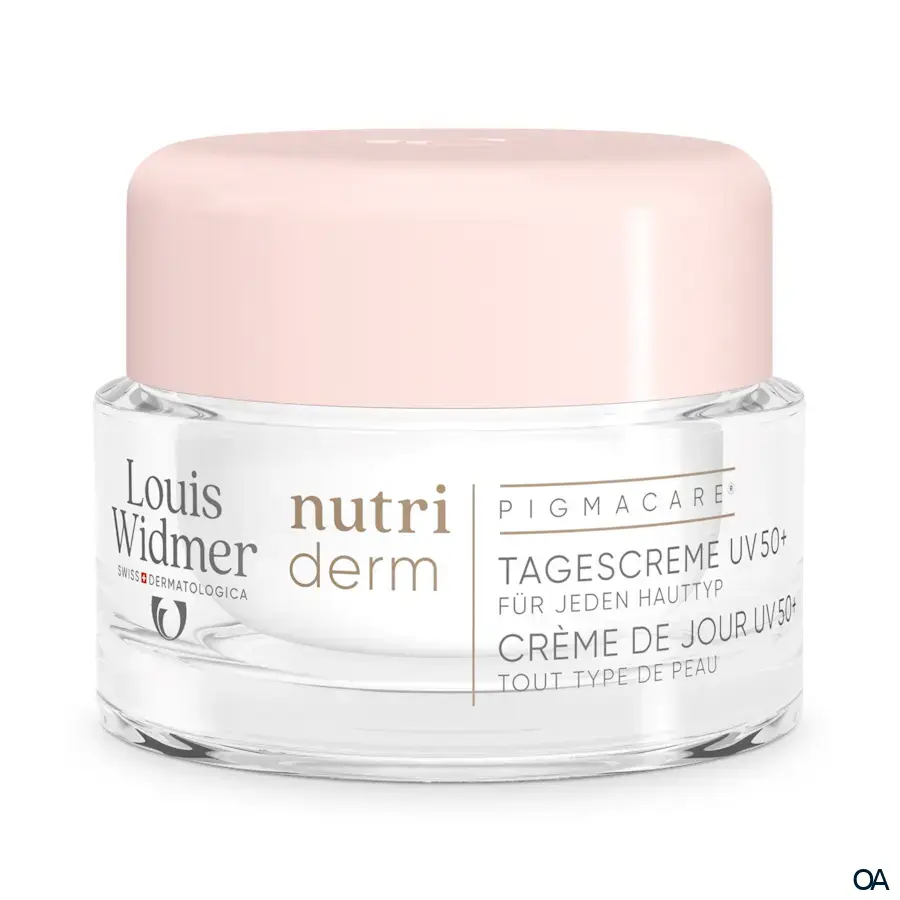 Louis Widmer nutriderm Pigmacare® Tagescreme UV 50+ - ohne Parfum