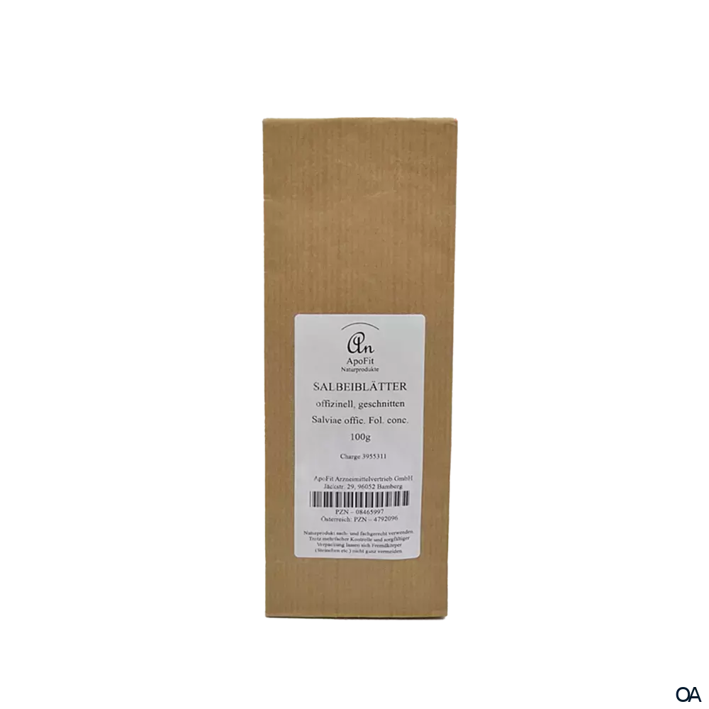 ApoFit Salbeiblätter offizinell geschnitten ApoFit Salbeiblätter offizinell geschnitten