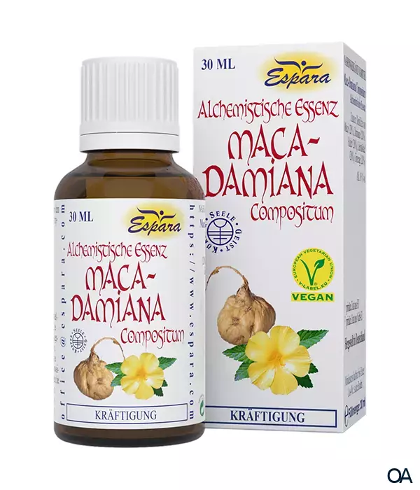 Espara Maca-Damian Compositum Alchemistische Essenz 30ml Espara Maca-Damian Compositum Alchemistische Essenz 30ml