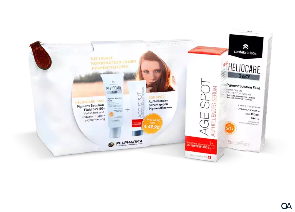 AGE SPOT & HELIOCARE 360° Pigment Solution Fluid - Kombiset AGE SPOT & HELIOCARE 360° Pigment Solution Fluid - Kombiset