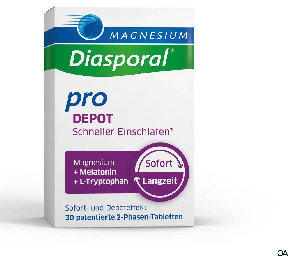 Magnesium Diasporal® Pro Depot Schneller Einschlafen* Tabletten