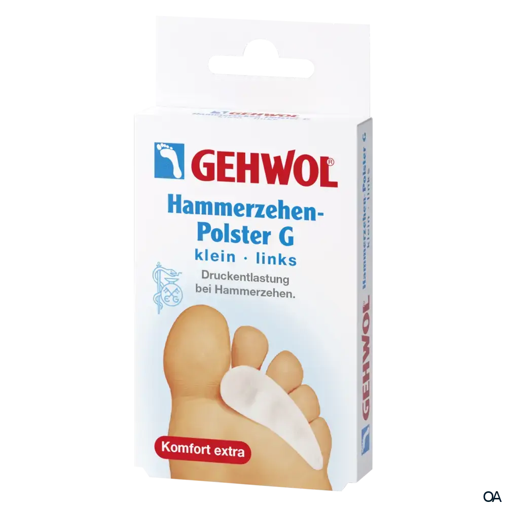 GEHWOL® Hammerzehen-Polster G klein - links
