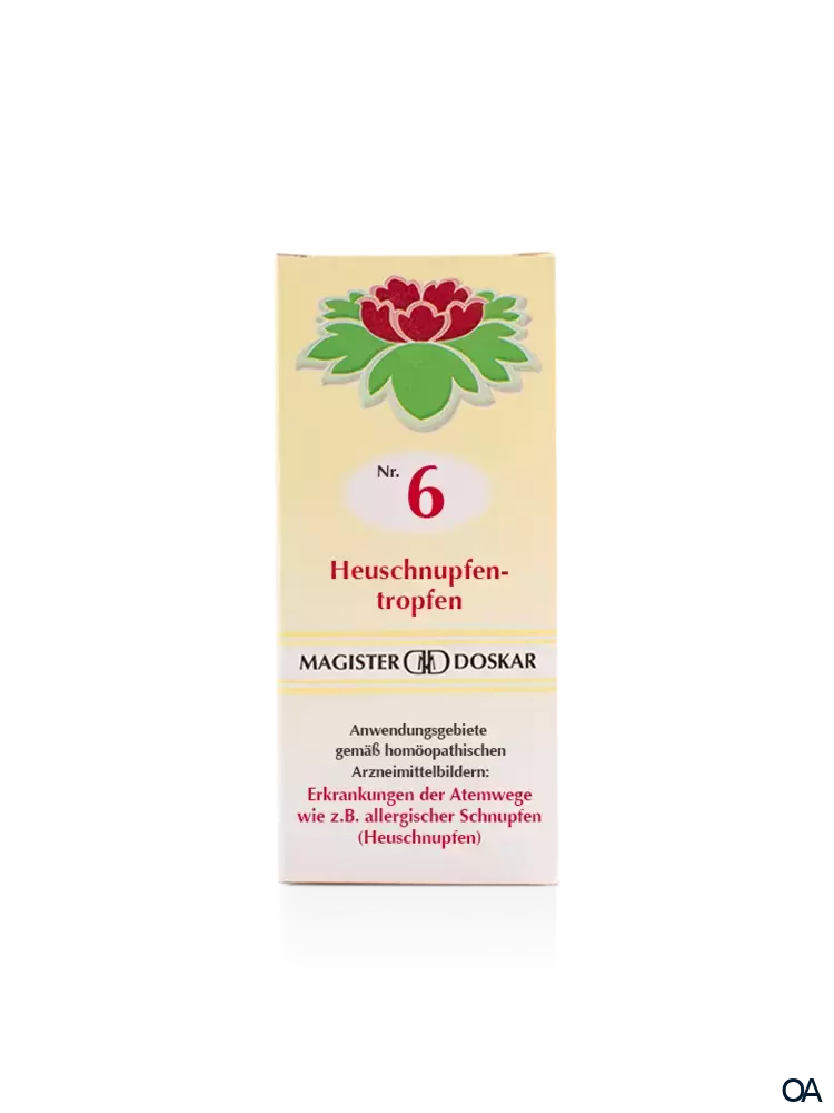 Doskar Tropfen Nr. 6 - Heuschnupfentropfen Doskar Tropfen Nr. 6 - Heuschnupfentropfen