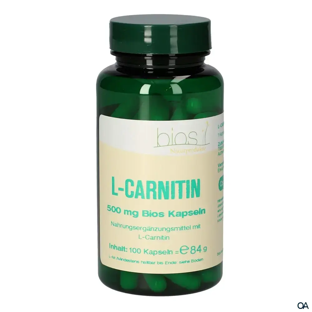Bios L-Carnitin 500 mg Kapseln