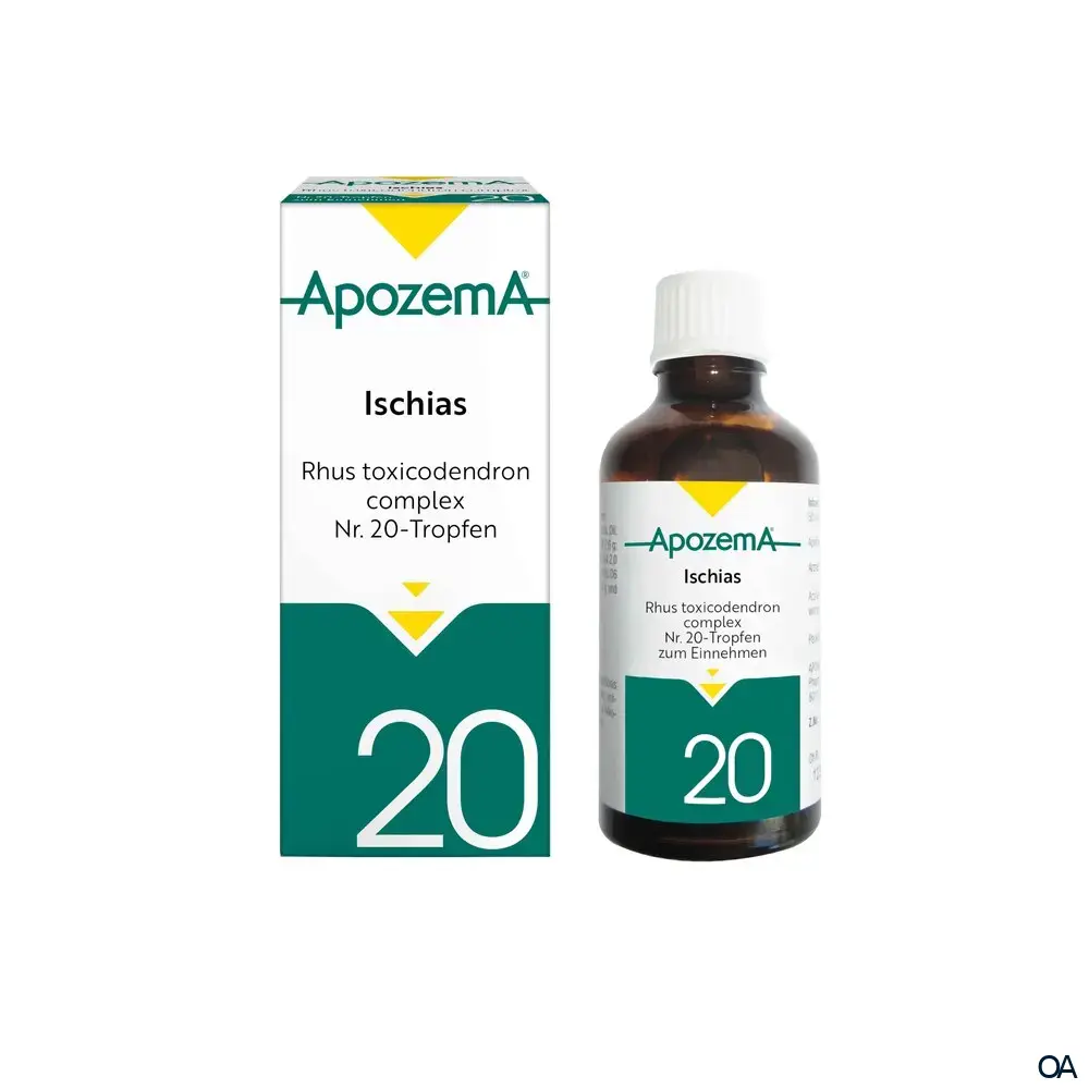 Apozema® Ischias Rhus toxicodendron complex Nr. 20 Tropfen zum Einnehmen