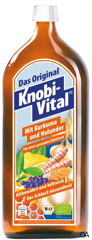 KnobiVital mit Kurkuma und Holunder KnobiVital mit Kurkuma und Holunder