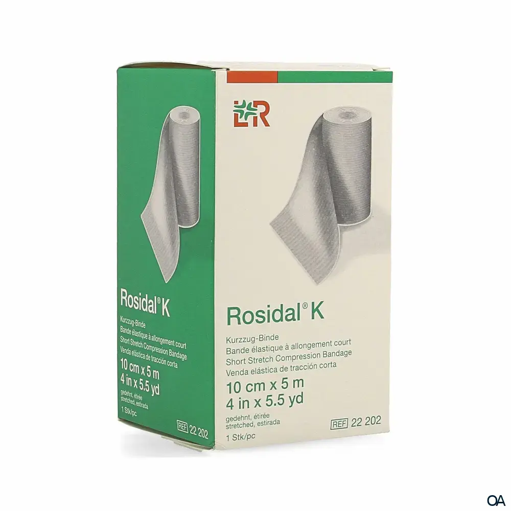 Rosidal® K (kräftig) Kurzzugbinde 10 cm x 5 m