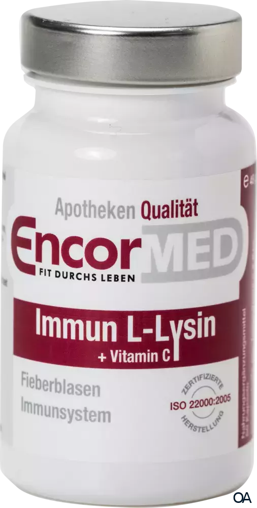 EncorMed Immun L-Lysin + Vitamin C Kapseln