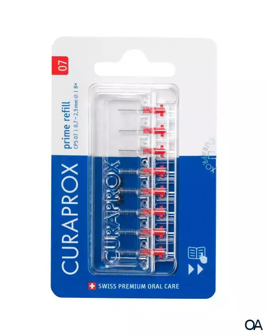 Curaprox Interdentalbürsten CPS 07 Refill Rot Curaprox Interdentalbürsten CPS 07 Refill Rot