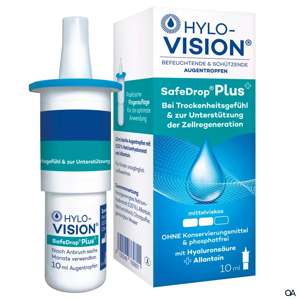 HYLO-VISION® SafeDrop® Plus Augentropfen