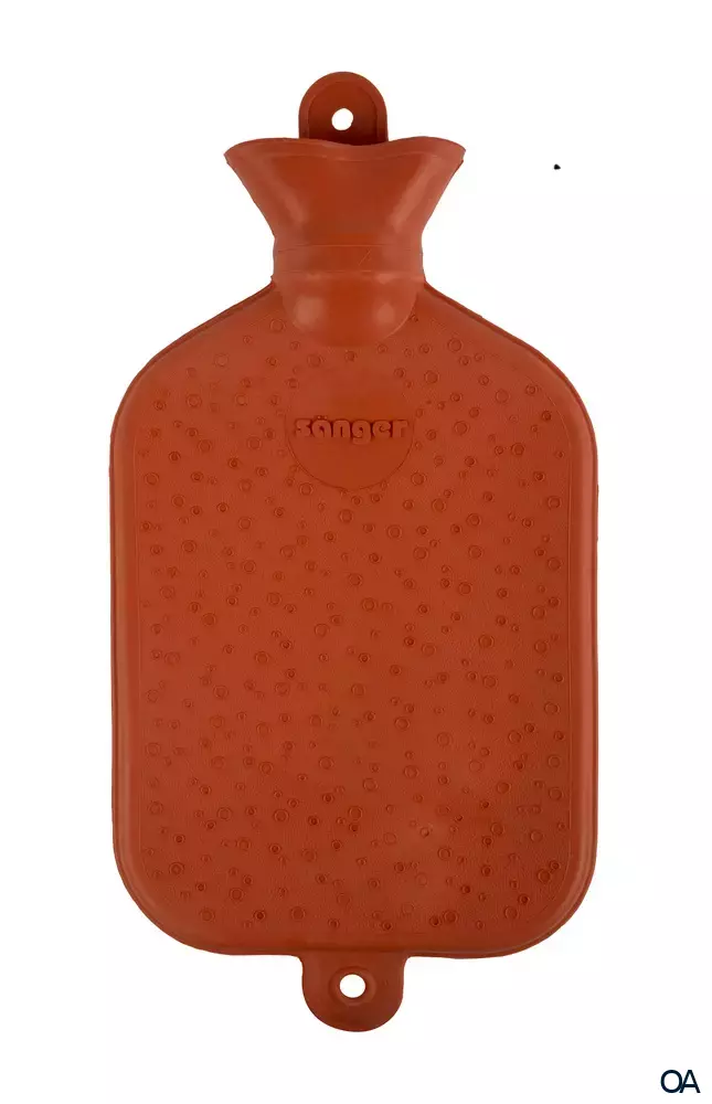 Sänger 2,0 Liter Wärmflasche, orange, 40 x 20 cm Sänger 2,0 Liter Wärmflasche, orange, 40 x 20 cm