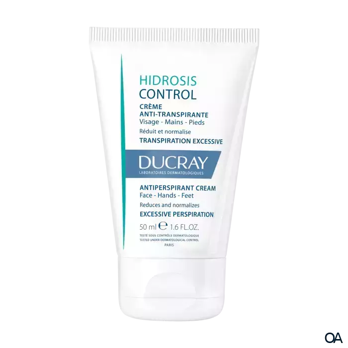 Ducray Hidrosis Control Creme Anti-Transpirant für Gesicht, Hände und Füße Ducray Hidrosis Control Creme Anti-Transpirant für Gesicht, Hände und Füße