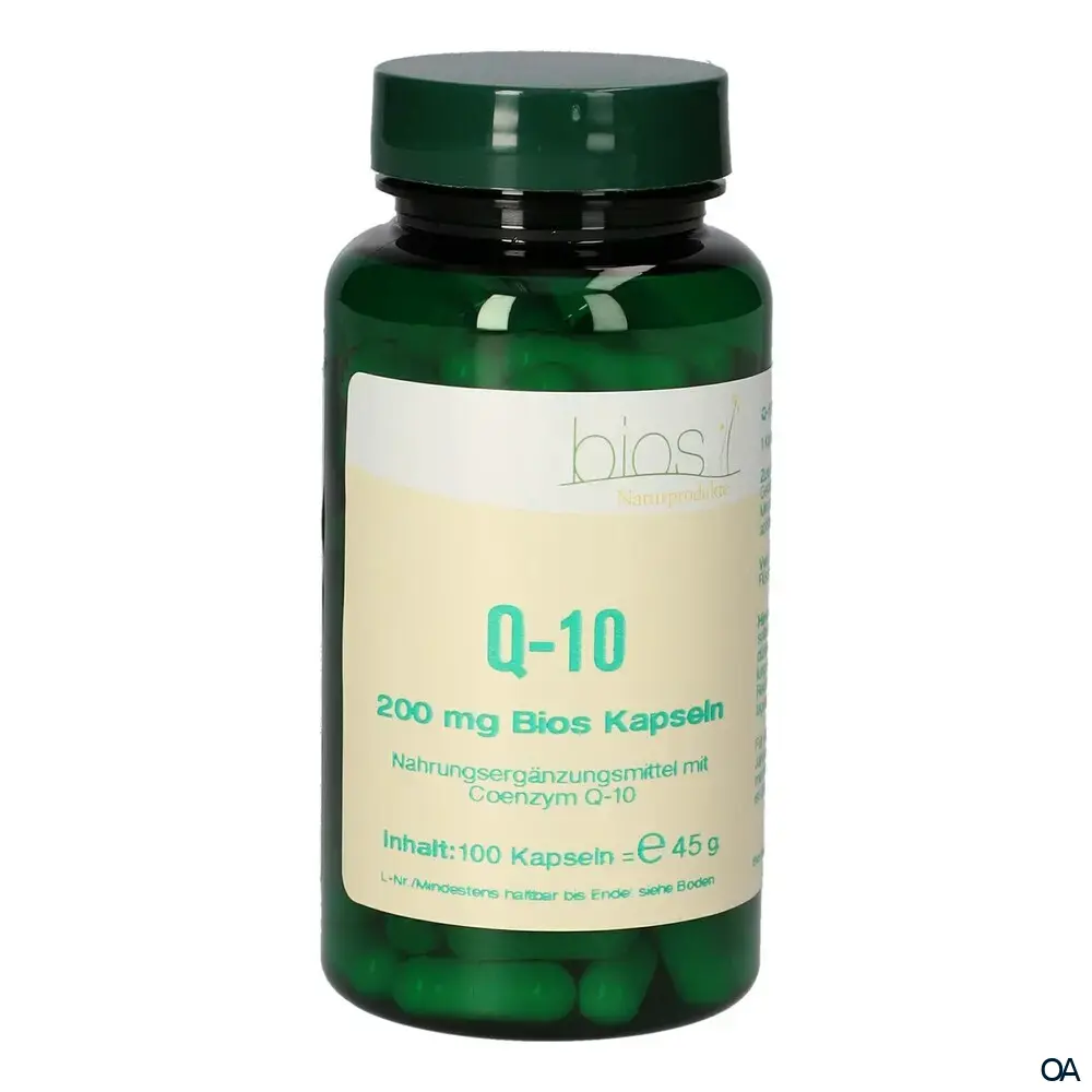 Bios Q-10 200 mg Kapseln Bios Q-10 200 mg Kapseln