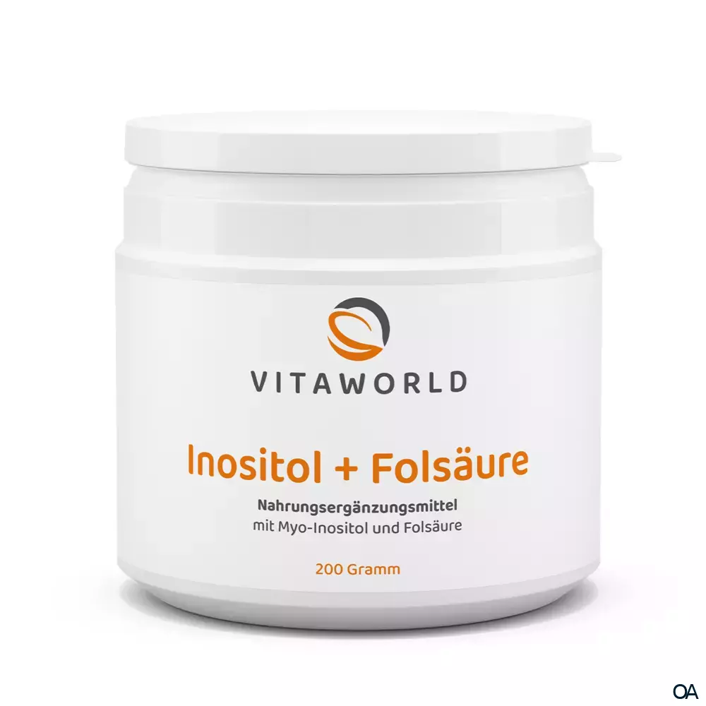 Vitaworld Inositol + Folsäure Pulver Vitaworld Inositol + Folsäure Pulver
